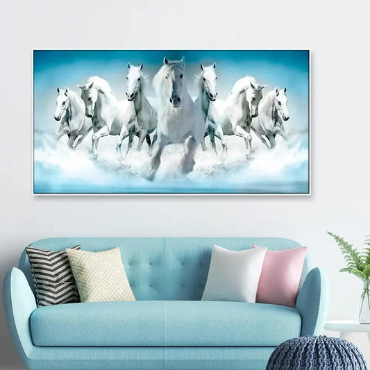 🐎 Seven Horses Painting: Meaning, Benefits & Perfect Placement for Your Home