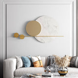 White Moon Wall Decor Metal Wall Art