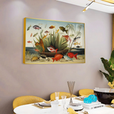 Colorful Dynamic Fish Acrylic Wall Paintings & Arts