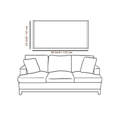 Two Sides Of Mother Earth Canvas Wall Painting