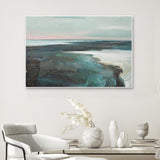 Serene Contemporary Wall Art Framed Wall Art