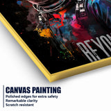 Go Beyond Your Limits Cotton Canvas Wall Painting