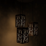Flower Design Wooden Modern Lamp Hanging Ceiling Light For Home Decoration Living Room