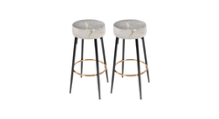 Grey Color Nahman Bar Stool