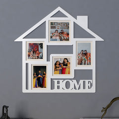 Home White Collage Hanging Photo Frame -Available in 4 colors