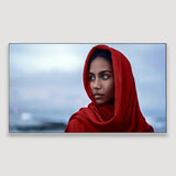The Beauty of Paranja Women Framed Wall art
