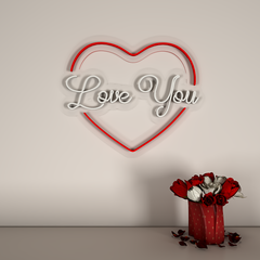 Unique Design Love You Neon Light (Available in Multiple Colors)