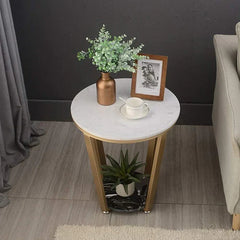 Premium Golden Tapered Coffee Table