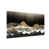 Golden Sunrise Mountain Landscape | 4x2 Feet Nature Canvas Art