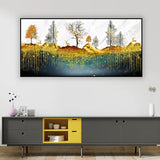 Deer by the Lake | Nature Reflection Canvas Wall Decor