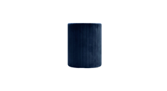 Blue Schillar Chair With Ottoman