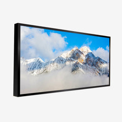 Beautiful Mountain with Blue Sky Canvas Printed Wall Paintings & Arts