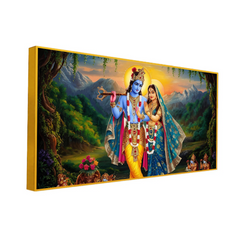 Elegant Radha Krishna Painting – Grace Your Space With Divinity