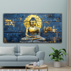 Spiritual Wall Art Featuring Gautam Buddha Landscapes