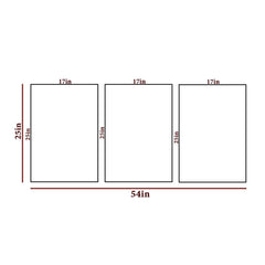 Tangled Abstract Wall Frame Set of 3