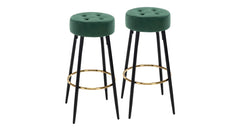 Green Color Ceazar Counter Stool