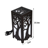 Decorative Wooden Table Lamp - Elegant Tree Design Wood Hanging Lights