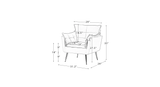 Green Fyn Accent Chair