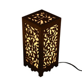 Leaf Cascade Lamp - Nature-Inspired Wooden Light