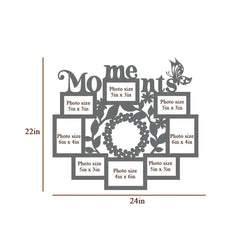 Moments Dark Brown Hanging Photo Frame