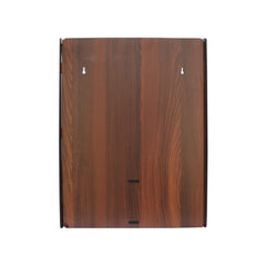 Aesthetic Space-Saving Wooden Temple for Home with Spacious Shelf & Inbuilt Focus Lights