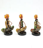 Sardar musician Figurine Set Of 3 table decor