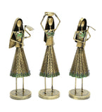 Narega lady Figurine Set Of 3 table decor