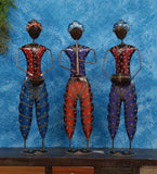 Musician Men Big Human Figurine, Set of 3 table decor