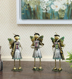 School Girl Figurine Set Of 3 table decor