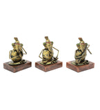 Ganesh Musical Showpiece Set Of 3 table decor