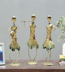 Lady Human Figurine Set Of 3 table decor
