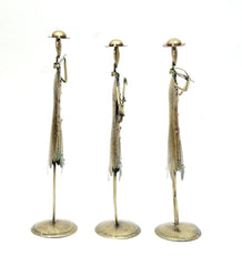 Lady Human Figurine Set Of 3 table decor