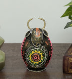 cow piggy bank table decor