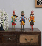 Men Farmer Human Figurine, Set of 3 table decor