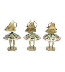 doll  Human Figurine Set Of 3 table decor