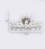 Big Seven Horse Wall Decor