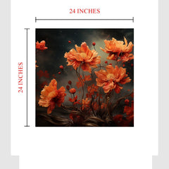 Garden Escape Tranquil Flower Paintings