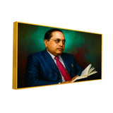 Dr. B.R. Ambedkar (Baba Sahbab) canvas wall art - Buy Wall Painting| Size 2x4 Feet