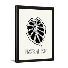Botanical Art Prints Leaf Wall Decorative Photo Frame for Home and Office