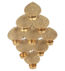 Hanging 9 Leaf Tealight Holder