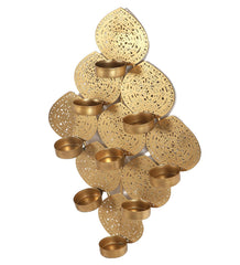 Hanging 9 Leaf Tealight Holder