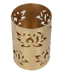 Lotus Etching Votive Tealight Holder Set of 3