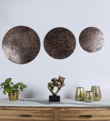 Copper & Black Small Hammer Wall Decor Set of 3