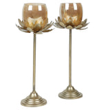 Hammered Flower Detachable Set of 2