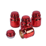 Red Glass With Jar Set of 4