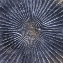 Grey & Gold Hammered Wall Decor Set of 3