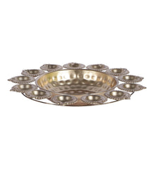 Gold Metal Dia Tealight Urli Set of 3