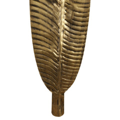 Long Antique Leaves Wall Decor Set of 2
