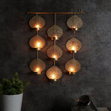Hanging Leaves Tealight Holder