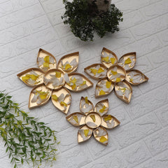 Flower Shape Urli Set of 3